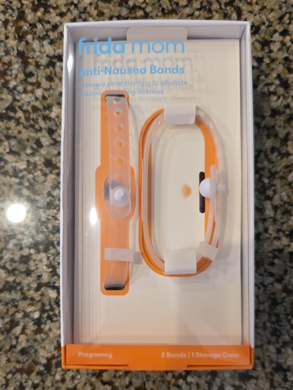 Frida Mom Anti-Nausea Bands, Pregnancy, Morning Sickness, Sea Sickness